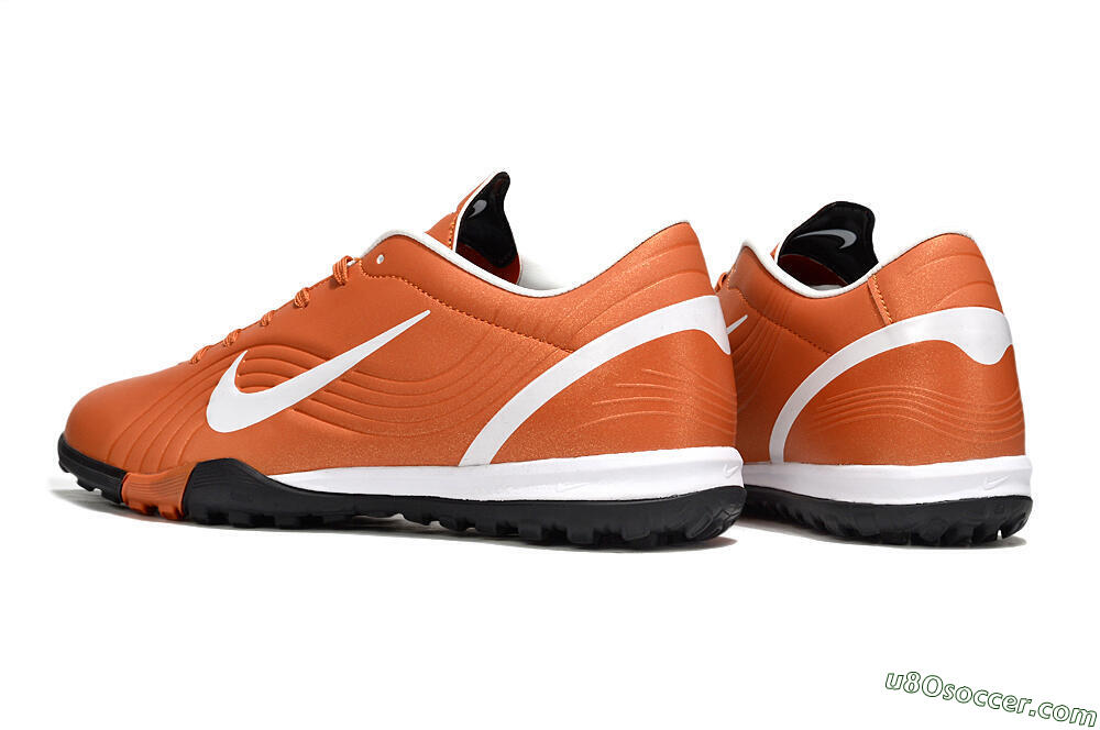 Nike Mercurial Vapor 1 Elite TF Artificial Turf Soccer Shoes - Brown/White 4
