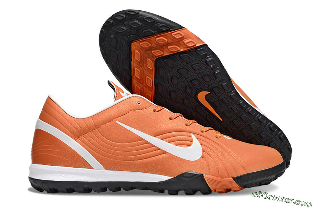Nike Mercurial Vapor 1 Elite TF Artificial Turf Soccer Shoes - Brown/White 1