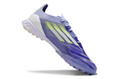Adidas F50 Elite TF Artificial Turf Soccer Shoes - Purple/Yellow/White