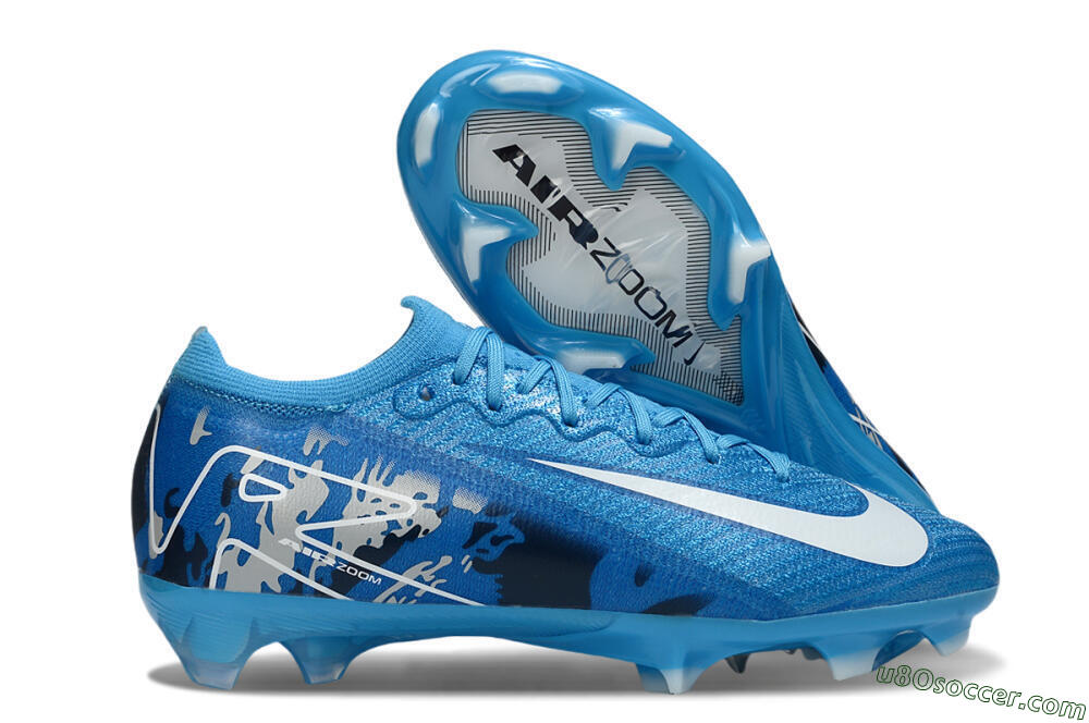 Nike Air Zoom Mercurial Vapor 16 Elite FG Firm Ground Soccer Cleats - Blue/White 1
