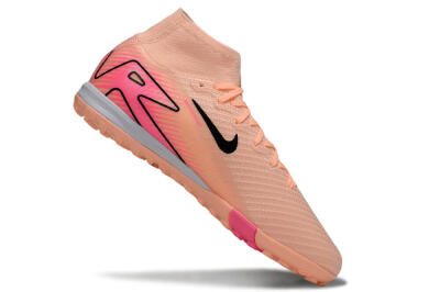 Nike Air Zoom Mercurial Superfly 10 Elite TF Artificial Turf Soccer Shoes - Pink/Black/Red