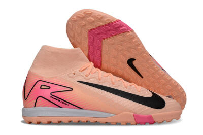 Nike Air Zoom Mercurial Superfly 10 Elite TF Artificial Turf Soccer Shoes - Pink/Black/Red