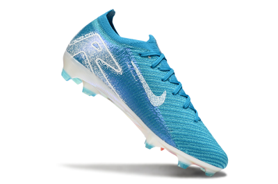 Nike Air Zoom Mercurial Vapor 16 Elite FG Firm Ground Soccer Cleats - Blue/White
