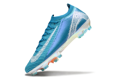 Nike Air Zoom Mercurial Vapor 16 Elite FG Firm Ground Soccer Cleats - Blue/White