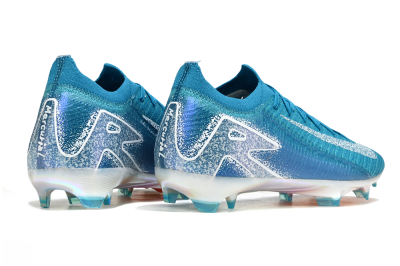 Nike Air Zoom Mercurial Vapor 16 Elite FG Firm Ground Soccer Cleats - Blue/White