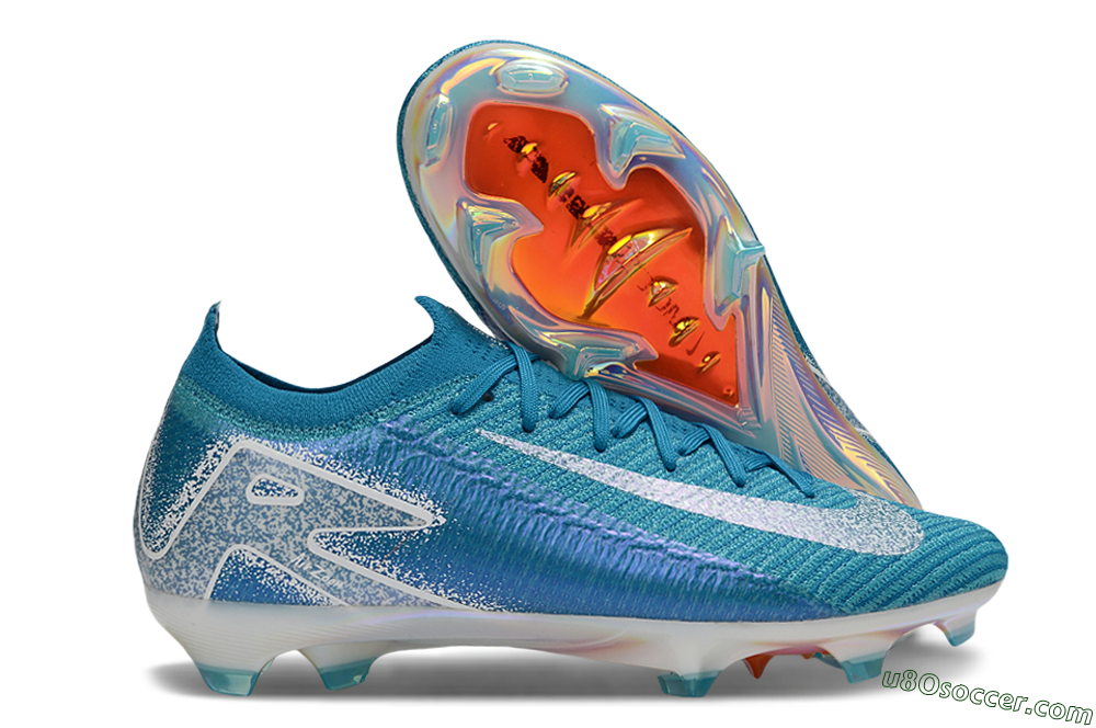 Nike Air Zoom Mercurial Vapor 16 Elite FG Firm Ground Soccer Cleats - Blue/White 1