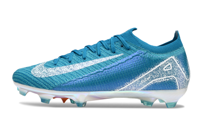 Nike Air Zoom Mercurial Vapor 16 Elite FG Firm Ground Soccer Cleats - Blue/White