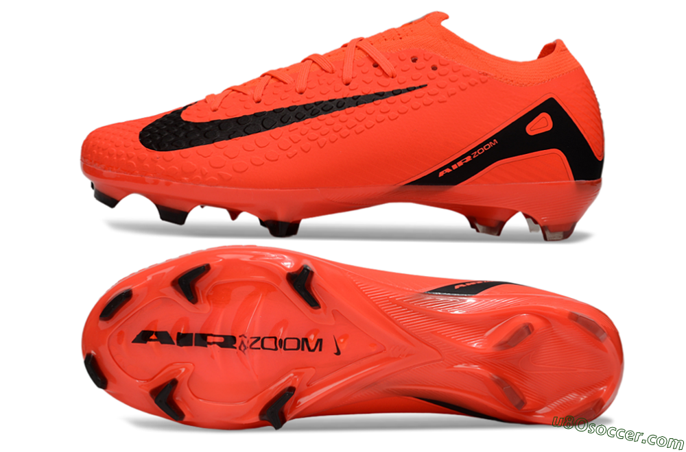 Nike Air Zoom Mercurial Vapor 16 Elite FG Firm Ground Soccer Cleats - Red/Black 0