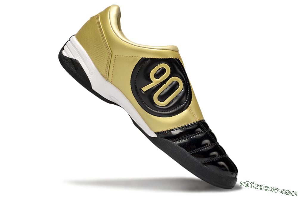 Nike Total 90 III IC Indoor & Futsal Soccer Shoes - Black/Gold 5