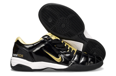Nike Total 90 III IC Indoor & Futsal Soccer Shoes - Black/Gold