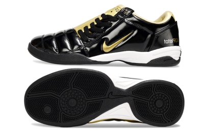 Nike Total 90 III IC Indoor & Futsal Soccer Shoes - Black/Gold