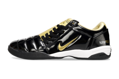 Nike Total 90 III IC Indoor & Futsal Soccer Shoes - Black/Gold