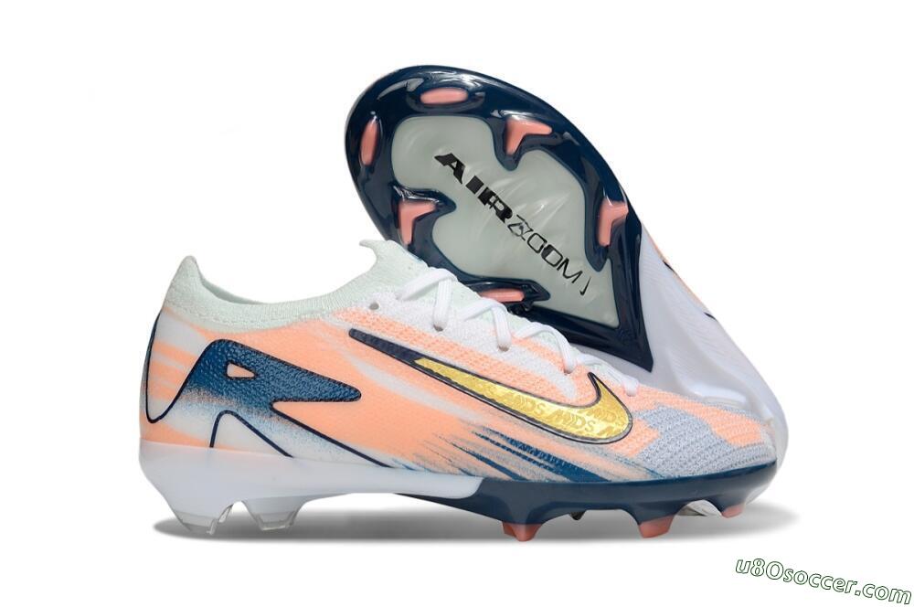 Nike Air Zoom Mercurial Vapor 16 Elite FG Firm Ground Soccer Cleats - Pink/Yellow/Blue 1