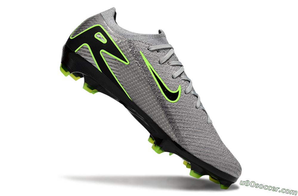 Nike Air Zoom Mercurial Vapor 16 Elite FG Firm Ground Soccer Cleats - Grey/Yellow/Black 5