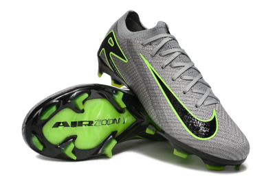 Nike Air Zoom Mercurial Vapor 16 Elite FG Firm Ground Soccer Cleats - Grey/Yellow/Black
