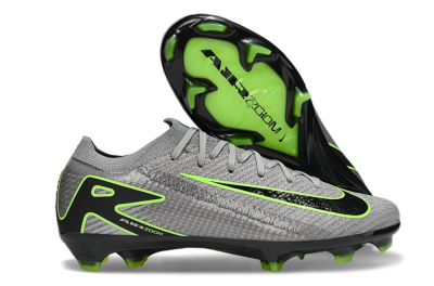 Nike Air Zoom Mercurial Vapor 16 Elite FG Firm Ground Soccer Cleats - Grey/Yellow/Black