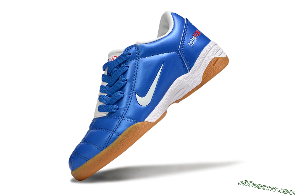 Nike Total 90 III IC Indoor & Futsal Soccer Shoes - Blue/White 5