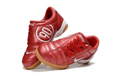 Nike Total 90 III IC Indoor & Futsal Soccer Shoes - Red/White