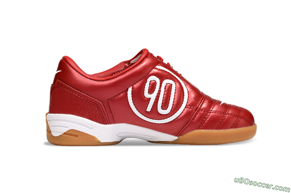 Nike Total 90 III IC Indoor & Futsal Soccer Shoes - Red/White 7
