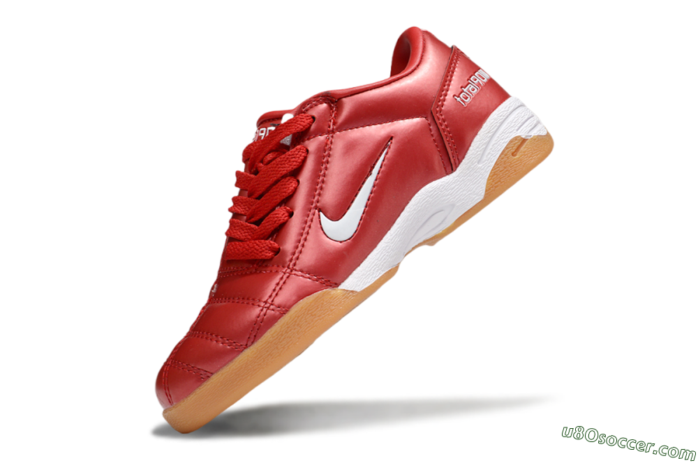 Nike Total 90 III IC Indoor & Futsal Soccer Shoes - Red/White 5