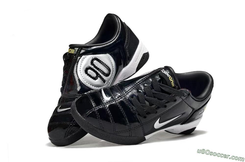 Nike Total 90 III IC Indoor & Futsal Soccer Shoes - Black/White 3