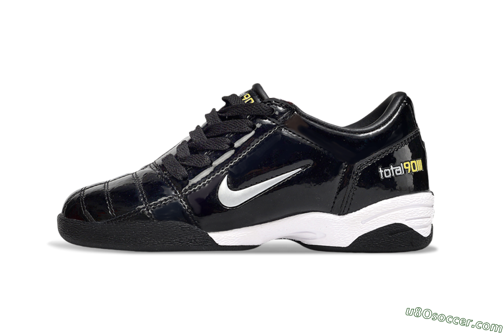 Nike Total 90 III IC Indoor & Futsal Soccer Shoes - Black/White 2