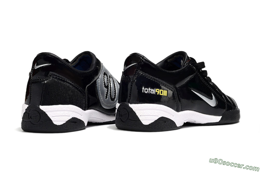 Nike Total 90 III IC Indoor & Futsal Soccer Shoes - Black/White 6