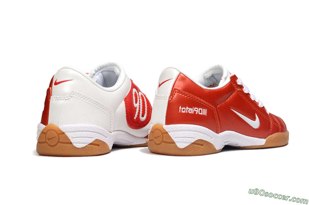 Nike Total 90 III IC Indoor & Futsal Soccer Shoes - Red/White 6