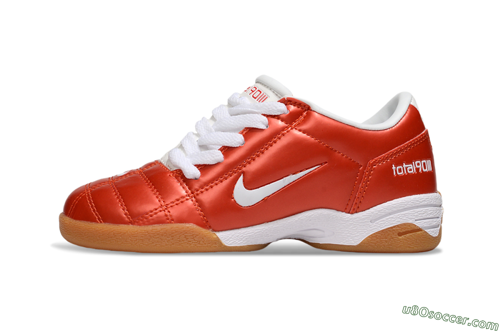 Nike Total 90 III IC Indoor & Futsal Soccer Shoes - Red/White 2