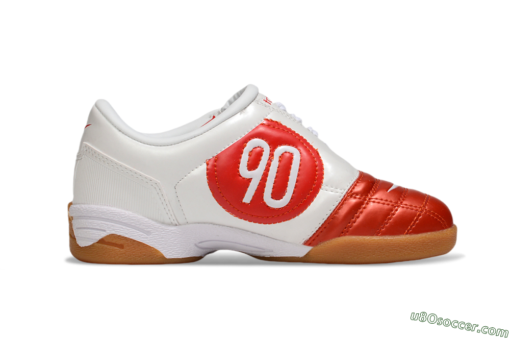 Nike Total 90 III IC Indoor & Futsal Soccer Shoes - Red/White 7