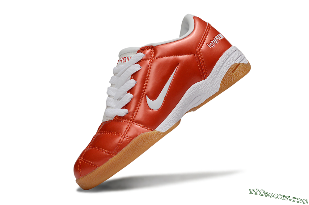 Nike Total 90 III IC Indoor & Futsal Soccer Shoes - Red/White 5