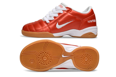Nike Total 90 III IC Indoor & Futsal Soccer Shoes - Red/White