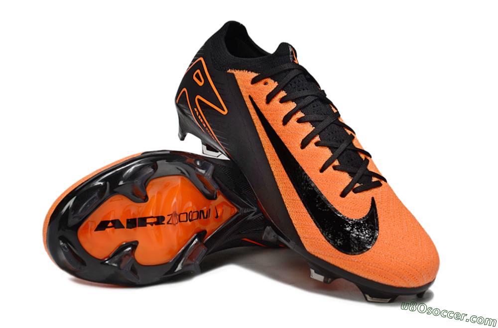 Nike Air Zoom Mercurial Vapor 16 Elite FG Firm Ground Soccer Cleats - Orange/Black 4