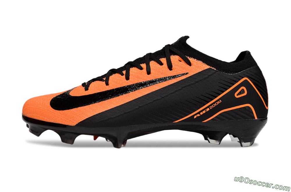 Nike Air Zoom Mercurial Vapor 16 Elite FG Firm Ground Soccer Cleats - Orange/Black 2
