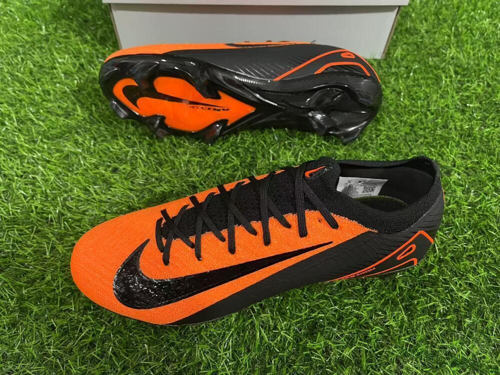 Nike Air Zoom Mercurial Vapor 16 Elite FG Firm Ground Soccer Cleats - Orange/Black