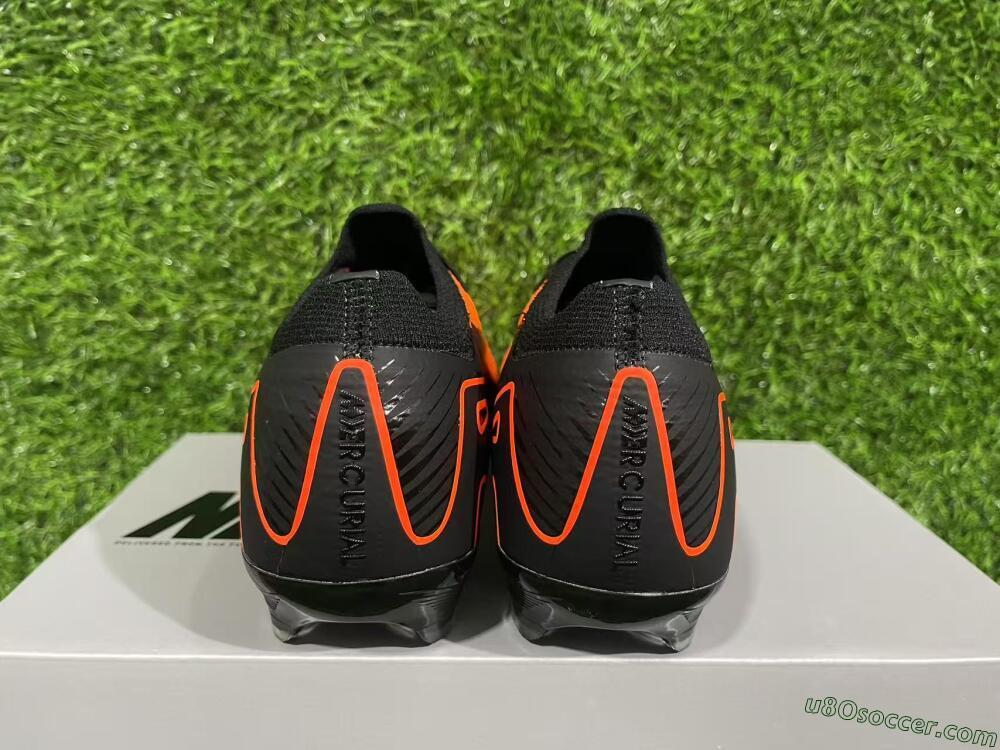 Nike Air Zoom Mercurial Vapor 16 Elite FG Firm Ground Soccer Cleats - Orange/Black