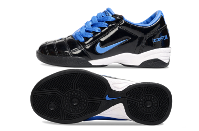 Nike Total 90 III IC Indoor & Futsal Soccer Shoes - Black/Blue/White