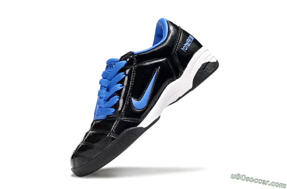 Nike Total 90 III IC Indoor & Futsal Soccer Shoes - Black/Blue/White 5