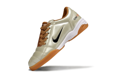 Nike Total 90 III IC Indoor & Futsal Soccer Shoes - Beige/Black/White