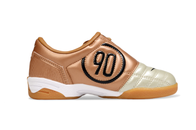 Nike Total 90 III IC Indoor & Futsal Soccer Shoes - Beige/Black/White