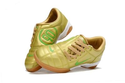 Nike Total 90 III IC Indoor & Futsal Soccer Shoes - Gold/Yellow/White