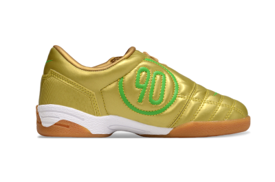 Nike Total 90 III IC Indoor & Futsal Soccer Shoes - Gold/Yellow/White