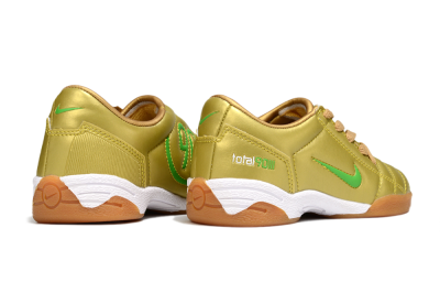 Nike Total 90 III IC Indoor & Futsal Soccer Shoes - Gold/Yellow/White