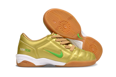 Nike Total 90 III IC Indoor & Futsal Soccer Shoes - Gold/Yellow/White