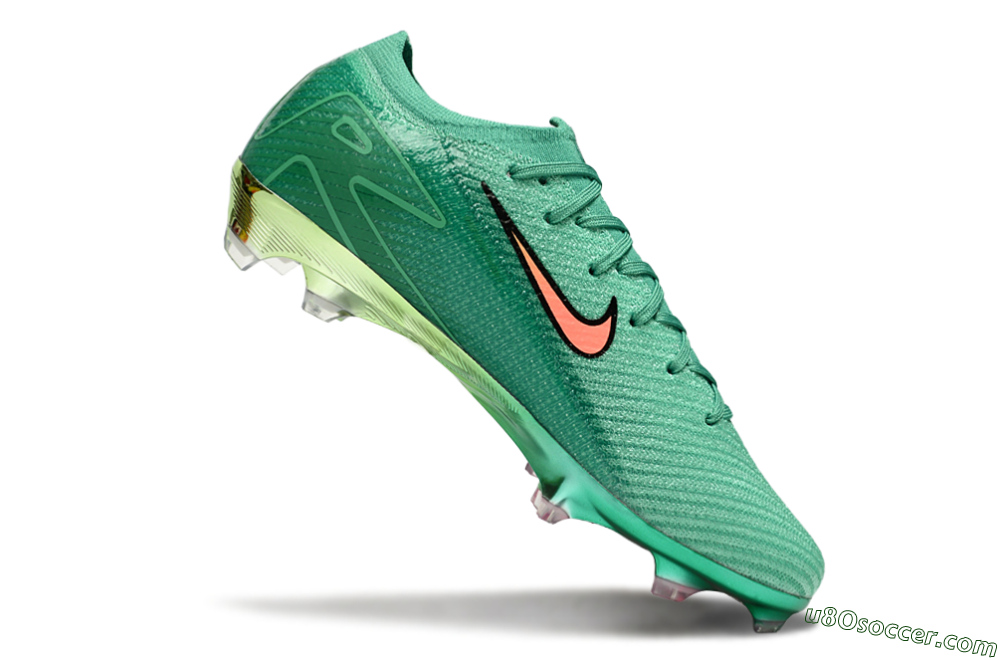 Nike Air Zoom Mercurial Vapor 16 Elite FG Firm Ground Soccer Cleats - Green/Pink/Black 5