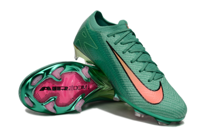 Nike Air Zoom Mercurial Vapor 16 Elite FG Firm Ground Soccer Cleats - Green/Pink/Black