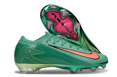 Nike Air Zoom Mercurial Vapor 16 Elite FG Firm Ground Soccer Cleats - Green/Pink/Black