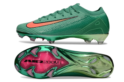 Nike Air Zoom Mercurial Vapor 16 Elite FG Firm Ground Soccer Cleats - Green/Pink/Black