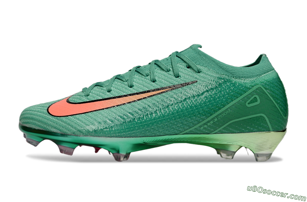 Nike Air Zoom Mercurial Vapor 16 Elite FG Firm Ground Soccer Cleats - Green/Pink/Black 2
