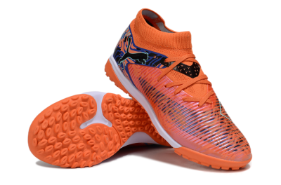 Puma Future 8 Ultimate TF Artificial Turf Soccer Shoes - Red/Black/White